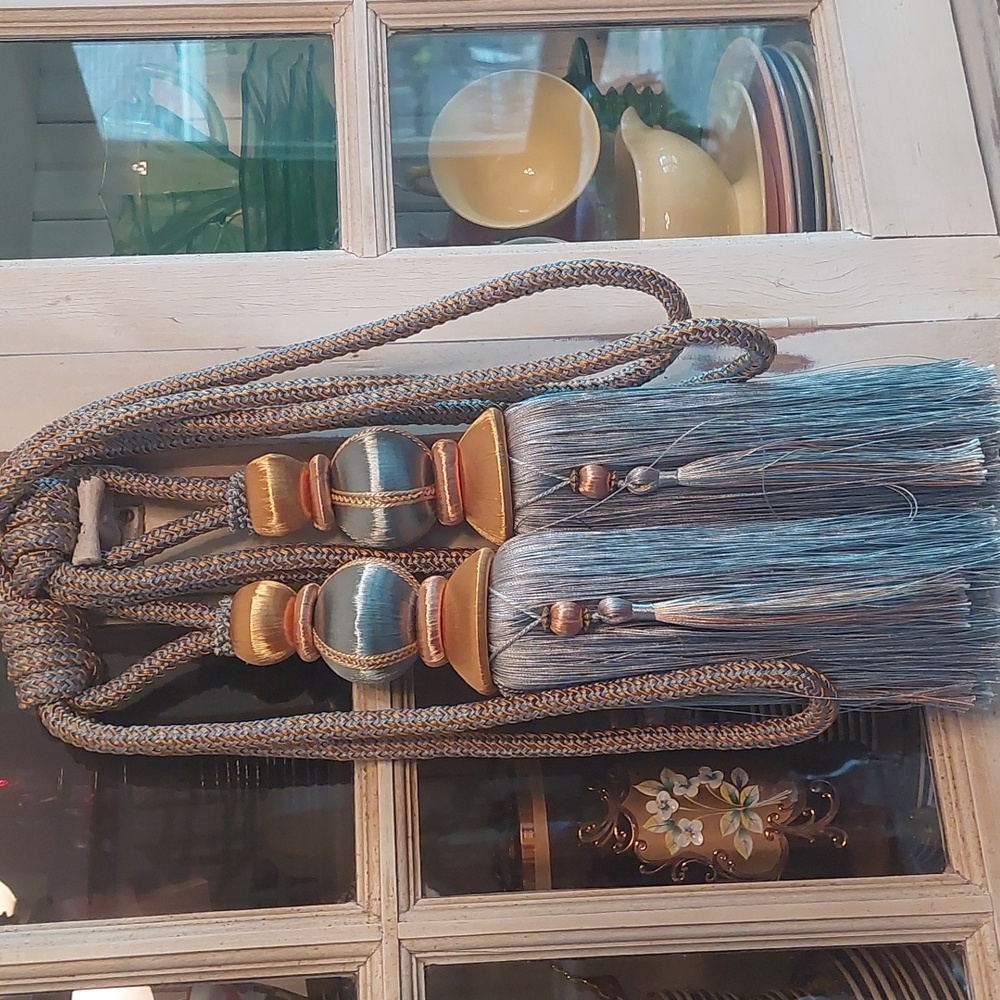 Tie backs for drapery anything and everything
